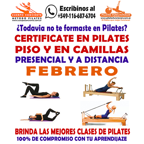 Curso de PIlates reformer 2020 en Cuerpo Conciente Pilates